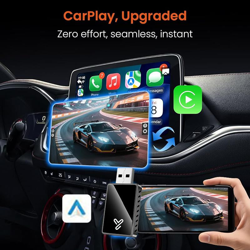 Adaptador 3 en 1 CarPlay Inalámbrico 2026