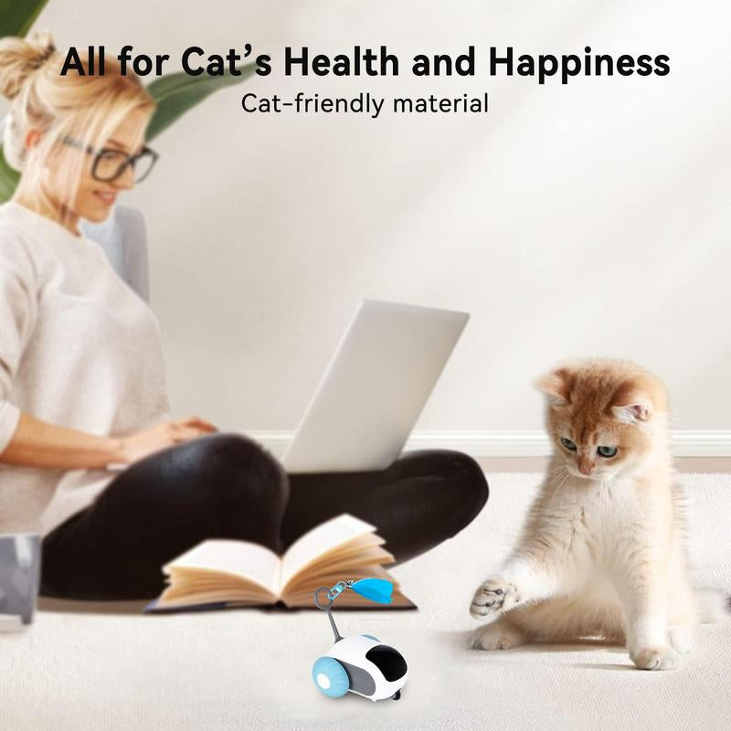 Juguete inteligente para gatos Four Angels – Interactivo, automático y recargable por USB
