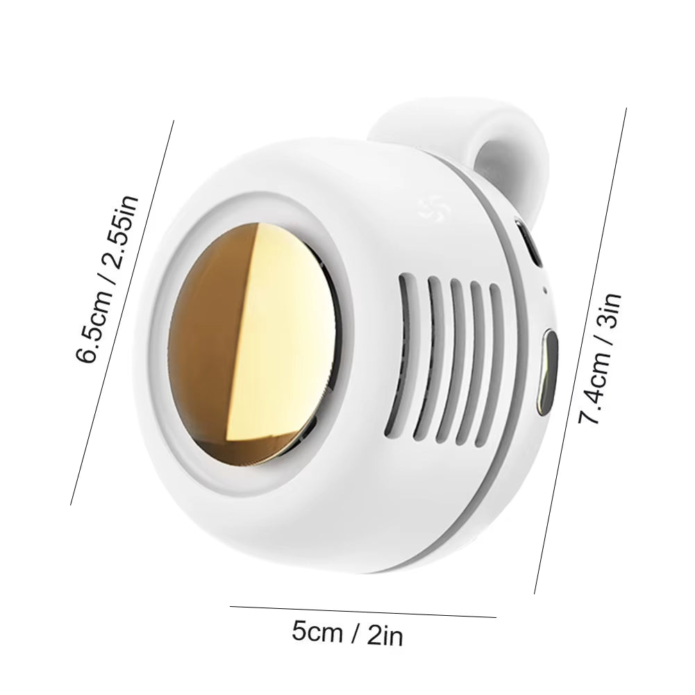Mini Ventilador Silencioso sin Aspas