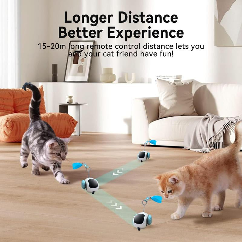 Juguete inteligente para gatos Four Angels – Interactivo, automático y recargable por USB
