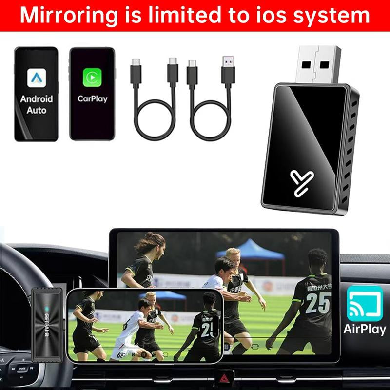 Adaptador 3 en 1 CarPlay Inalámbrico 2026