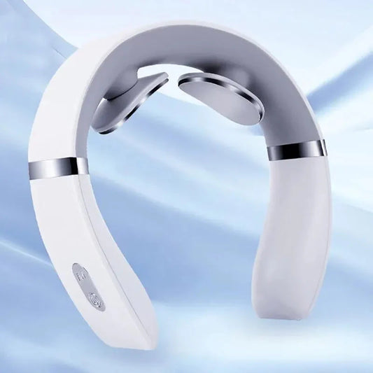 Masajeador cervical portátil con calor y presión profunda