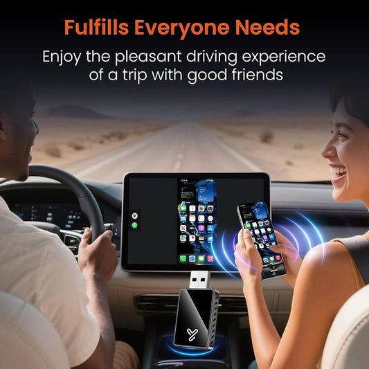 Adaptador 3 en 1 CarPlay Inalámbrico 2026