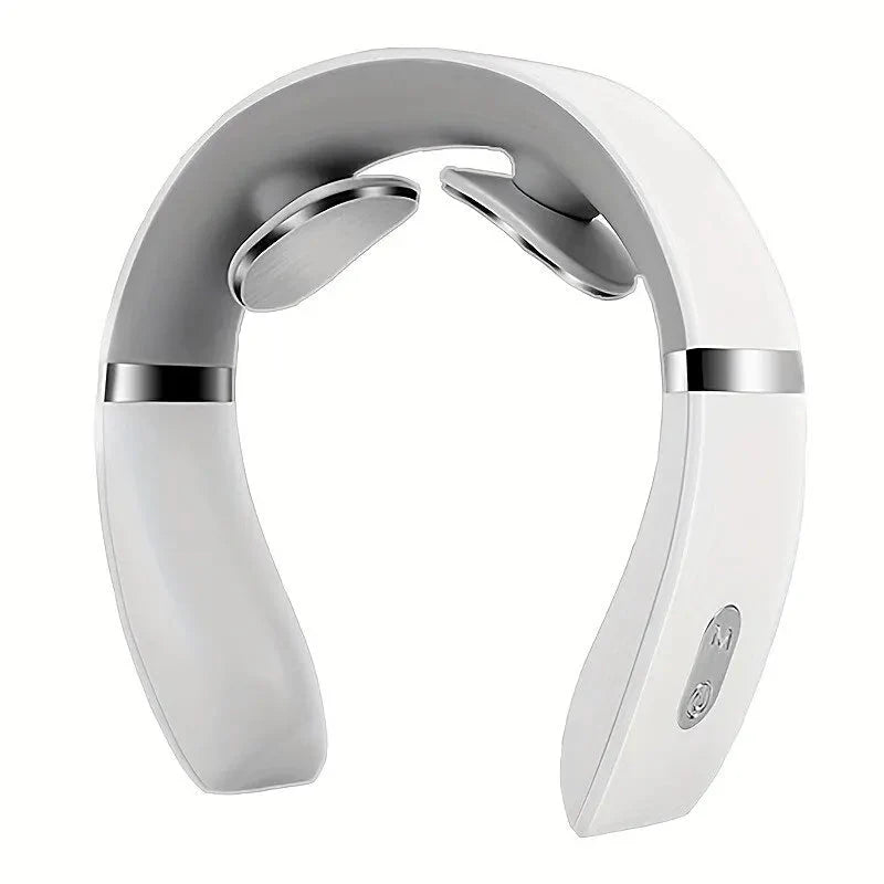 Masajeador cervical portátil con calor y presión profunda