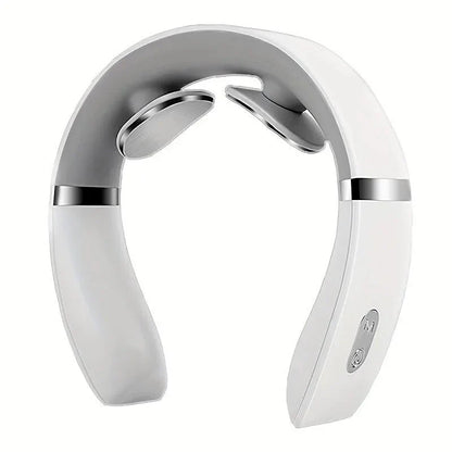 Masajeador cervical portátil con calor y presión profunda