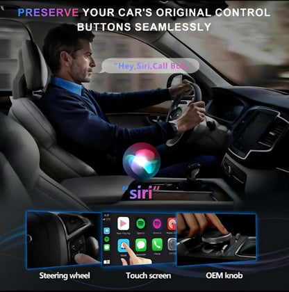 Adaptador 3 en 1 CarPlay Inalámbrico 2026