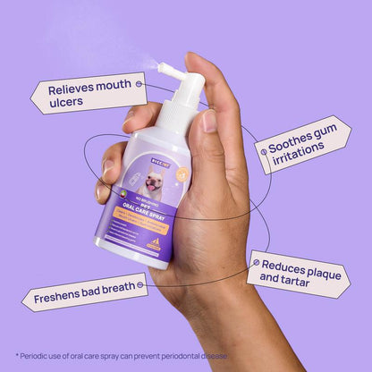 Spray Bucal para Perros y Gatos – Elimina el Mal Aliento y Cuida los Dientes de tu Mascota (150 ml)