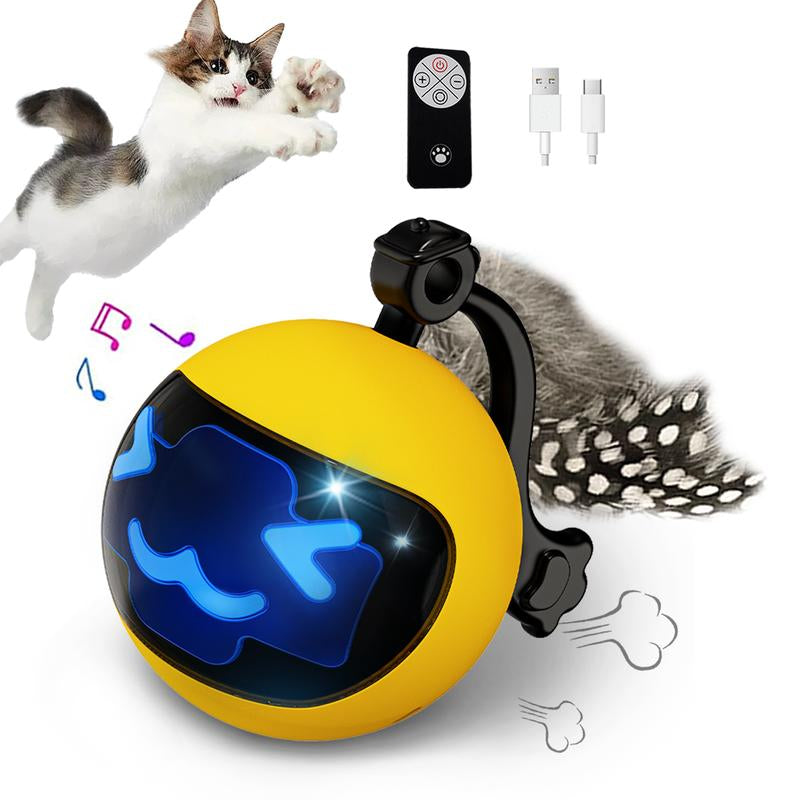 Juguete inteligente para gatos Four Angels – Interactivo, automático y recargable por USB