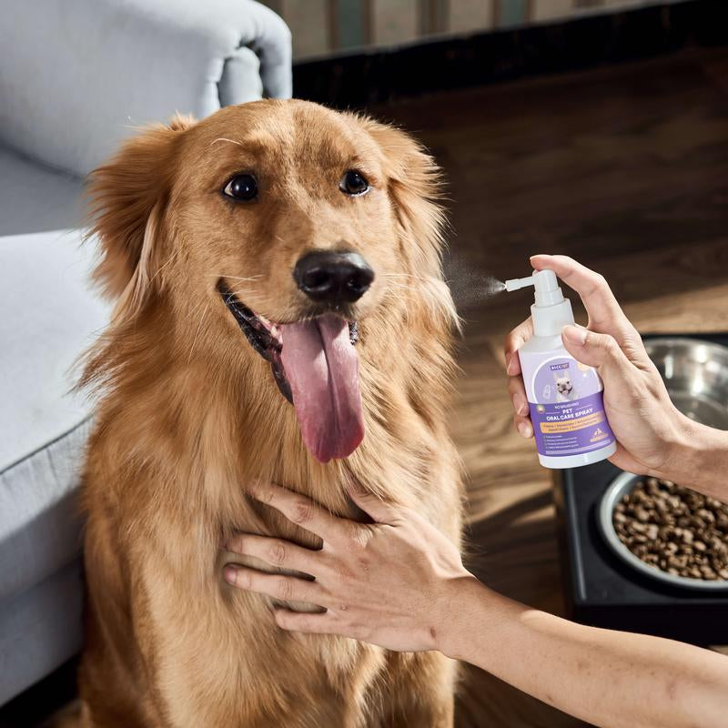 Spray Bucal para Perros y Gatos – Elimina el Mal Aliento y Cuida los Dientes de tu Mascota (150 ml)
