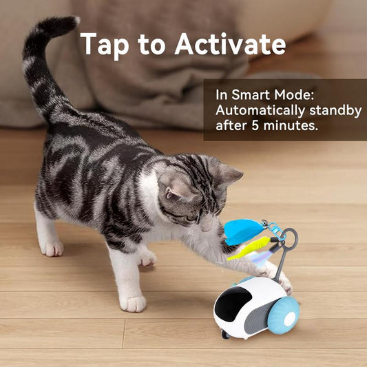 Juguete inteligente para gatos Four Angels – Interactivo, automático y recargable por USB