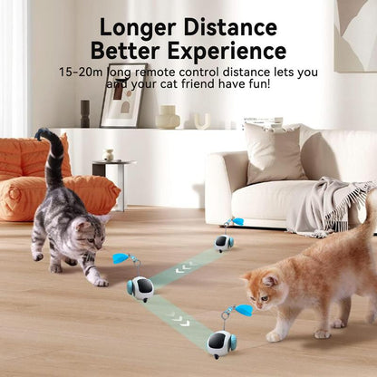 Juguete inteligente para gatos Four Angels – Interactivo, automático y recargable por USB