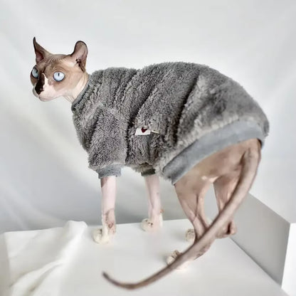Suéter de Invierno DUOMASUMI para Gatos – Ropa Suave y Cálida que Abraza a tu Peludo con Amor